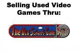Sell Old Video Games with The Old School Game Vault Online