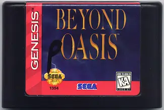 Beyond Oasis Sega Genesis action RPG with elemental spirit magic