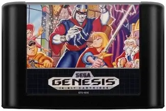 Shining in the Darkness RPG cartridge - classic Sega dungeon crawler