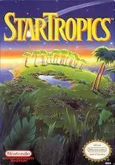 StarTropics NES Box Art – Zelda-Inspired Action RPG with Alien Invasion Plot