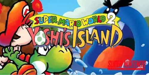 Super Mario World 2 Yoshi's Island - Super Nintendo Game