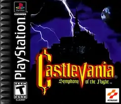 Castlevania Symphony of the Night PS1 Artwork