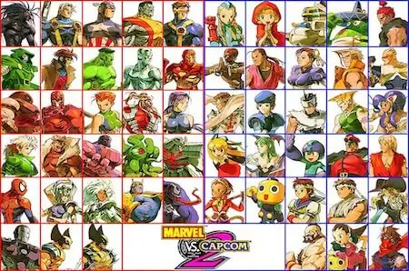 Dreamcast gameplay of Marvel vs. Capcom 2 arcade port