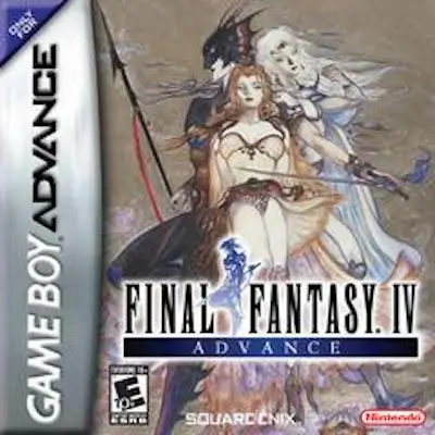 Final Fantasy 4 Advance Game Boy Advance Box Art