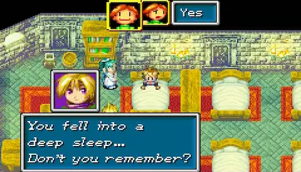 Golden Sun GBA Dialogue System – Yes/No Choice Issue