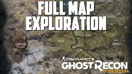 Ghost Recon Wildlands gameplay map reflecting controversial depiction of Bolivia as a narco-state
