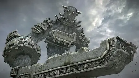 Shadow of the Colossus a Giant Colossus