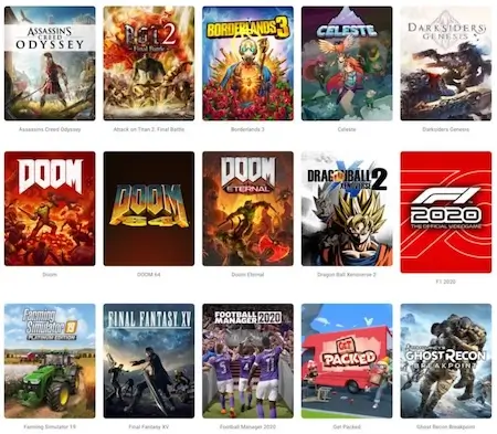 Early Google Stadia game library – featuring Assassin’s Creed Odyssey, Borderlands 3, Doom Eternal, Final Fantasy XV, and more