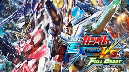 Mobile Suit Gundam Extreme Vs Full Boost cover art – PS3 and arcade mecha fighting game