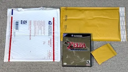 How we ship expensive disc games at The Old School Game Vault