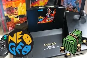 Neo Geo AES Video Game Console - A Retro System with a Pricey Appeal