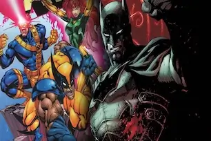 Batman and X-Men retro video game characters – classic superhero gaming artwork