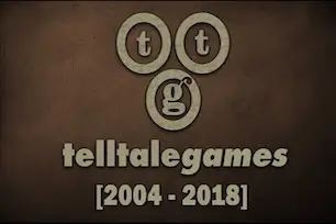 Telltale Games logo with years active 2004 to 2018