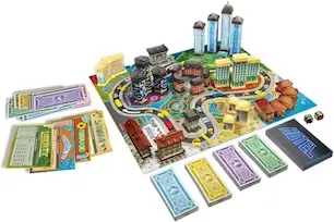 Brandon Perton bought the game Hotels to play with my family during COVID.