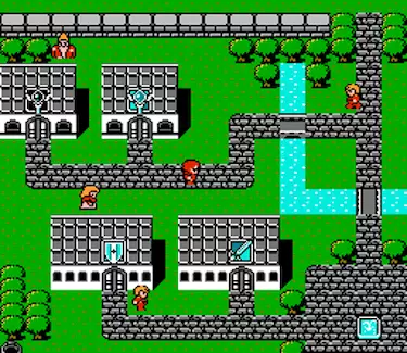 Final Fantasy NES gameplay with Game Genie codes for gold and stats