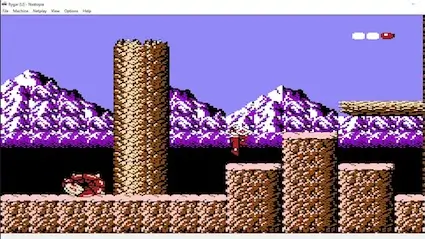Rygar NES gameplay – side-scrolling action adventure with Diskarmor weapon
