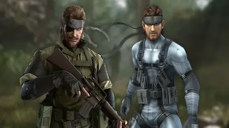 Naked Snake & Snake in Metal Gear Solid 3