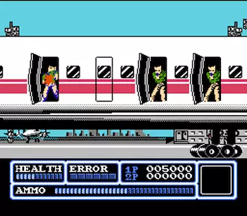 Freedom Force NES light gun game – 80s-style action hero shooter
