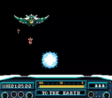 To the Earth NES Zapper space shooter – futuristic light gun gameplay