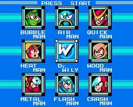 Nintendo NES Maga Man Bosses - How difficult was the Quick Man Level?