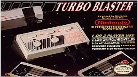 Turbo Blaster accessory for Nintendo NES – rapid fire and slow-motion controller for classic games
