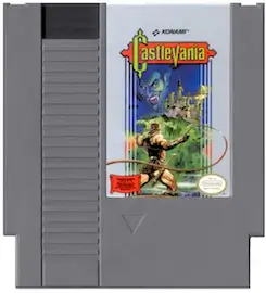 Castlevania NES Cartridge