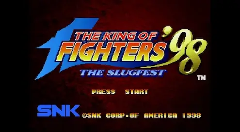 PS1 King of Fighters 98