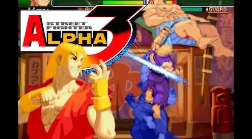 PS1 Street Fighter Alpha 3