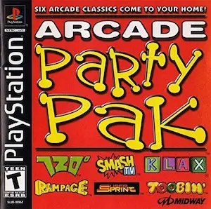 Arcade Party Pak PlayStation 1 Box Art