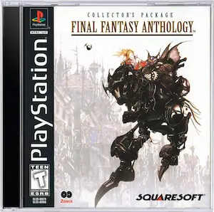 Final Fantasy Anthology PlayStation 1 Box Art