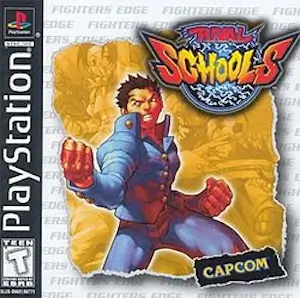 Rival Schools PS1 Box Cover Art