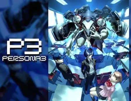 Persona 3 turn-based RPG combat and high school life simulation