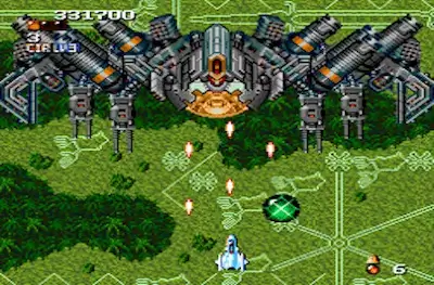 Space Megaforce SNES gameplay – Super Aleste vertical shooter action