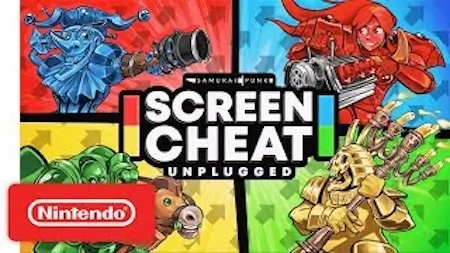 Screencheat split-screen multiplayer gameplay.