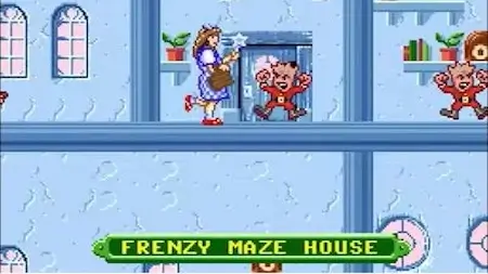 Super Nintendo Wizard of Oz game – bad SNES movie adaptation with strange enemies
