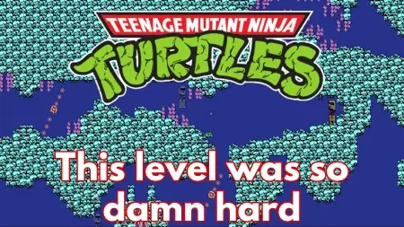 I only beat the water level in the original TMNT using a game genie, there I said it.