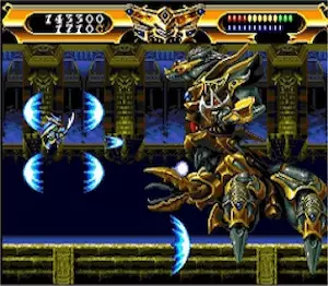 	TurboGrafx Lords of Thunder fantasy shooter screenshot