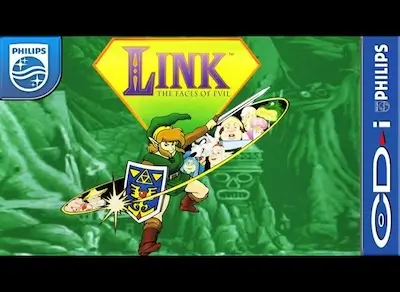 Intro screen of Link: The Faces of Evil on Philips CD-i