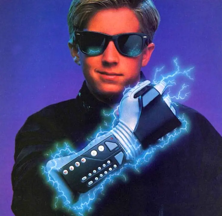 Nintendo Power Glove controller for the NES