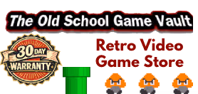 Shop for Old Video Games with The Old School Game Vault