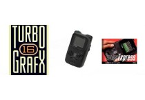 Boxed TurboExpress handheld console ready to be sold for cash