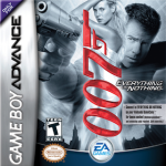 007 Everything or Nothing art work – action game for Nintendo Game Boy Advance
