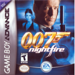 007 Nightfire art work – action game for Nintendo Game Boy Advance