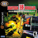 18 Wheeler American Pro Trucker art work for the sega DreamCast