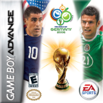 2006 FIFA World Cup art work – sports game for Nintendo Game Boy Advance