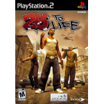 25 to Life art work – video game for PlayStation 2