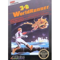 3D WorldRunner NES box art – classic 8-bit game for Nintendo NES