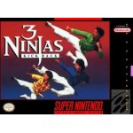 Three Ninjas Kick Back SNES box art – retro game for Super Nintendo