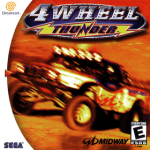 4 Wheel Thunder art work for the sega DreamCast