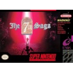 The 7th Saga SNES box art – retro game for Super Nintendo